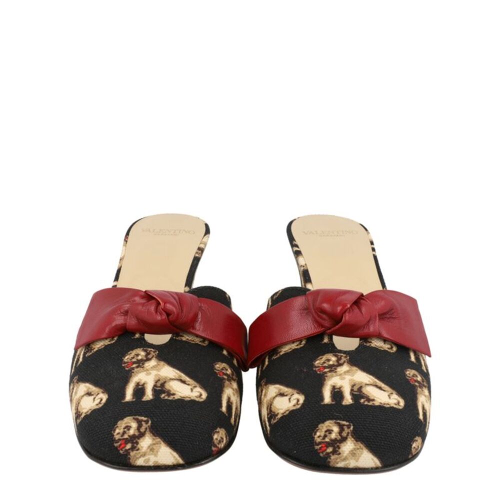 Valentino Knotty 60 Printed Mules Multi Womens - Picture 6 of 6